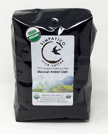 Simpatico Organic Mexican Amber Dark Roast